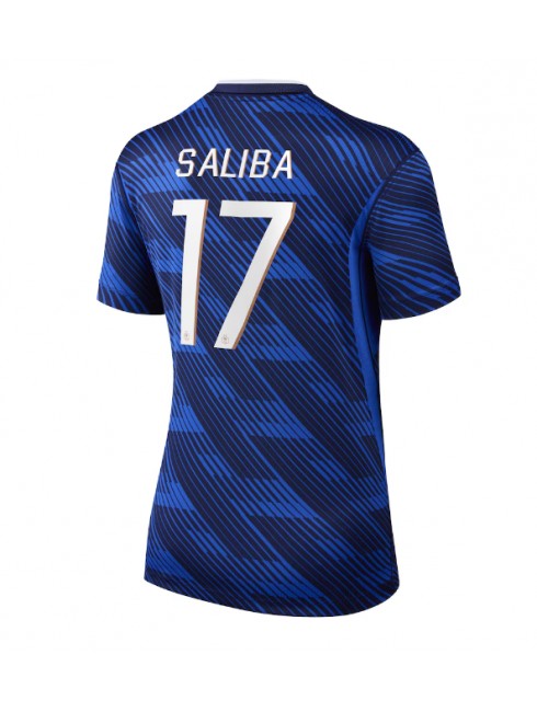 Ženski Nogometni dres Francija SP 2026 William Saliba #17 Domači modra