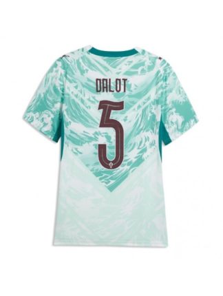 Ženski Nogometni dres Portugalska SP 2026 Gostujoči Diogo Dalot #5