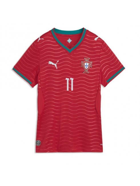 Ženski Nogometni dres Portugalska SP 2026 Joao Felix #11 Domači rdeča-1