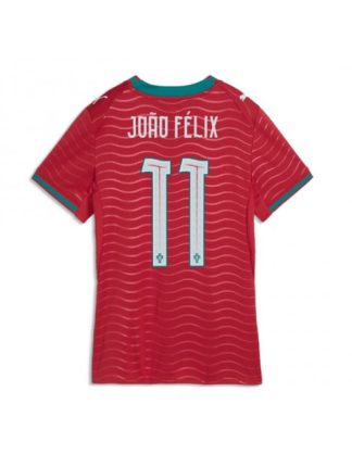 Ženski Nogometni dres Portugalska SP 2026 Joao Felix #11 Domači rdeča