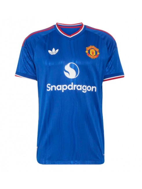 Bryan Mbeumo #19 Nogometni dres Manchester United Gostujoči 2026-27 modra-1