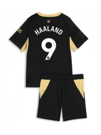 Najcenejši Otroški Nogometni dres kompleti Manchester City Gostujoči 2026-27 Erling Haaland #9