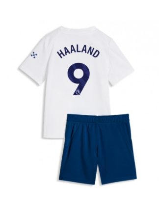 Kupiti Poceni Otroški Nogometni dres kompleti Manchester City Tretji 2026-27 Erling Haaland #9