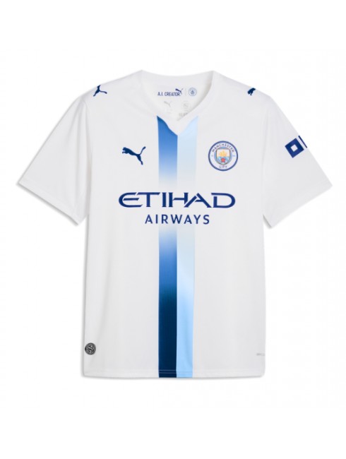 Najcenejši Nogometni dres Manchester City Tretji 2026-27 bela Erling Haaland #9 -1