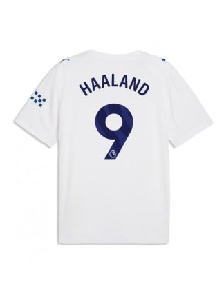 Najcenejši Nogometni dres Manchester City Tretji 2026-27 bela Erling Haaland #9