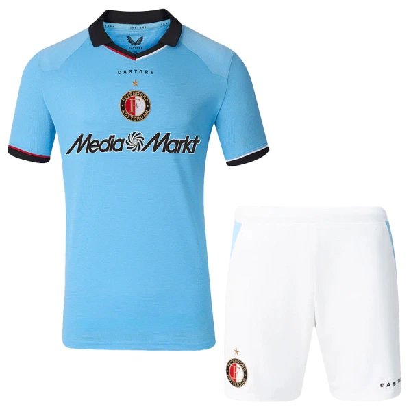 Otroški Nogometni dresi kompleti Feyenoord Rotterdam Gostujoči 2026/27