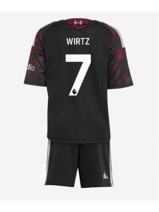 Kupiti Poceni Otroški Nogometni dres kompleti Liverpool Tretji 2026-27 Florian Wirtz #7