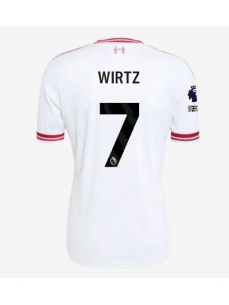 Florian Wirtz #7 Poceni Nogometni dres Liverpool Gostujoči 2026-27 bela