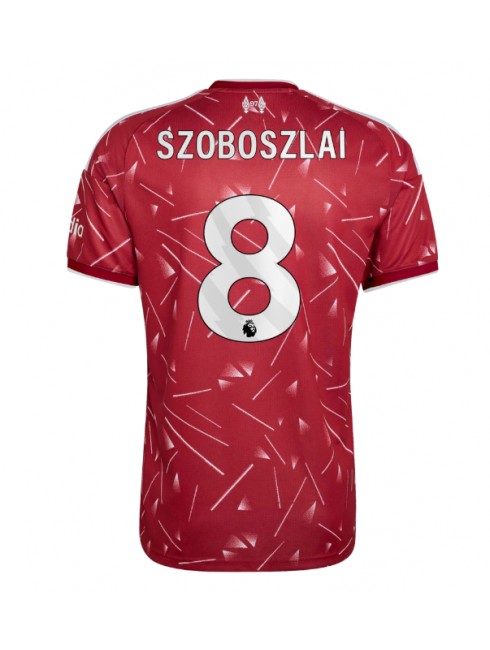 Nogometni dres 2026-27 Liverpool Dominik Szoboszlai #8 Domači rdeča