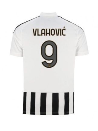 Najcenejši Nogometni dres Juventus Dusan Vlahovic #9 Domači 2026-27 bela črna