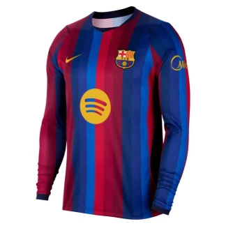 Nogometni dres po naročilu FC Barcelona 2026-27 Domači Dolgi Rokav