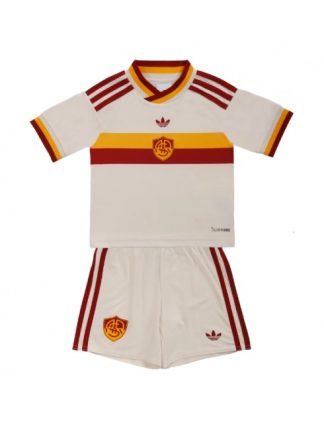Najcenejši Otroški Nogometni dres 2026-27 AS Roma Gostujoči kompleti