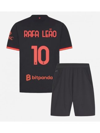Poceni Otroški Nogometni dres kompleti AC Milan Rafael Leao #10 Tretji 2026-27