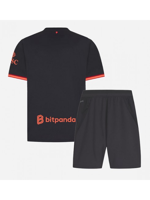 Najcenejši Otroški Nogometni dres kompleti AC Milan Tretji 2026-27 črna-1