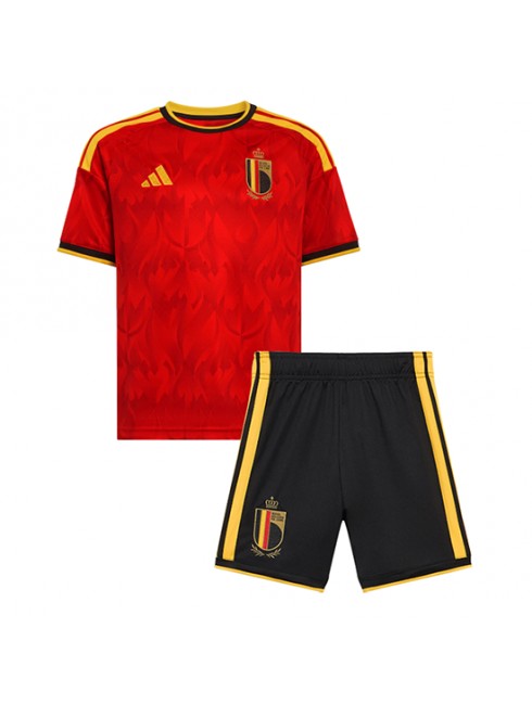 Otroški dresi za nogomet Belgija SP 2026 Matias Fernandez-Pardo #26 Domači kompleti -1