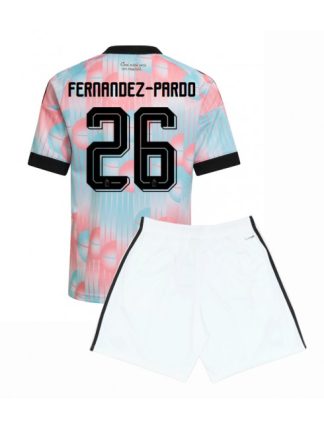 Otroški dresi za nogomet Belgija SP 2026 Matias Fernandez-Pardo #26 Gostujoči kompleti