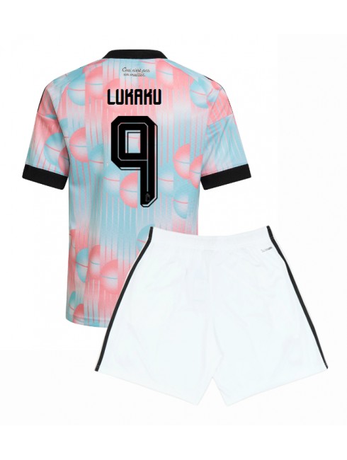 Najcenejši Otroški Nogometni dres kompleti Belgija SP 2026 Romelu Lukaku #9 Gostujoči