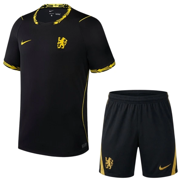 Kupiti Poceni Otroški Nogometni dres kompleti Chelsea Gostujoči 2026-27 z lastnim imenom