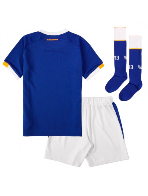 Najcenejši Otroški Nogometni dres kompleti Everton Domači 2026-27 modra in bela-1