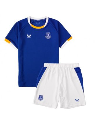 Najcenejši Otroški Nogometni dres kompleti Everton Domači 2026-27 modra in bela