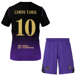 Najcenejši Otroški Nogometni dres kompleti FC Barcelona 2026-27 Lamine Yamal #10 Gostujoči