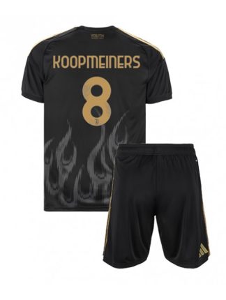 Poceni Otroški Nogometni dres kompleti Juventus 2026-27 Teun Koopmeiners #8 Tretji