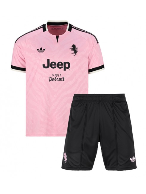 Poceni Otroški Nogometni dres kompleti Juventus Teun Koopmeiners #8 Gostujoči 2026-27-1