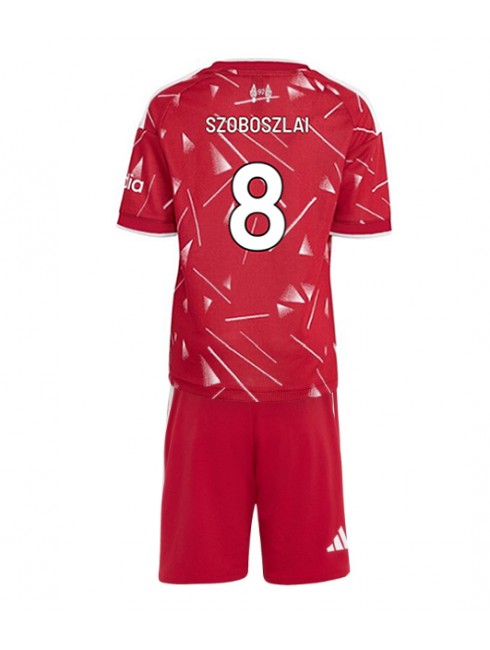 Otroški Nogometni dres kompleti Liverpool Dominik Szoboszlai #8 Domači 2026-27