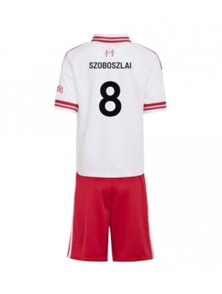 Najcenejši Otroški Nogometni dres kompleti Liverpool Dominik Szoboszlai #8 Gostujoči 2026-27