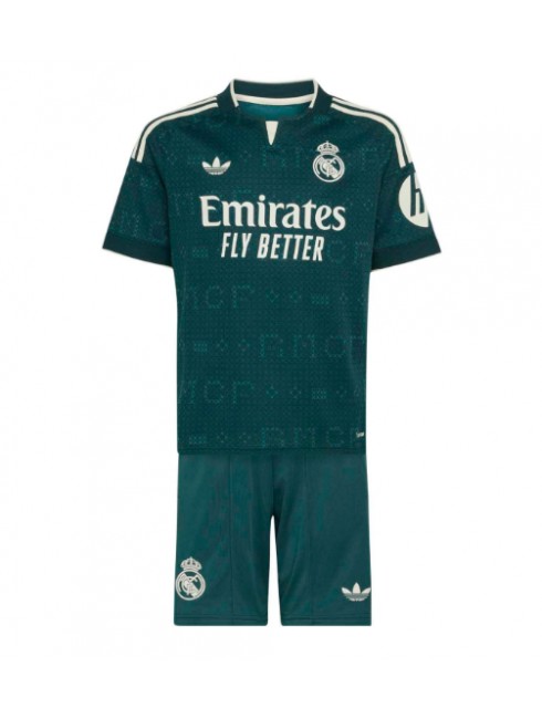 Najcenejši Otroški Nogometni dres kompleti Real Madrid Jude Bellingham #5 Gostujoči 2026-27-1