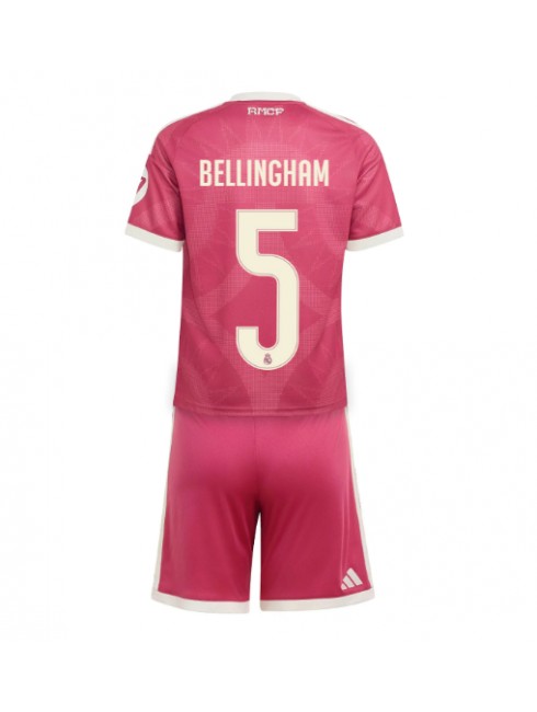 Najcenejši Otroški Nogometni dres kompleti Real Madrid Jude Bellingham #5 Tretji 2026-27