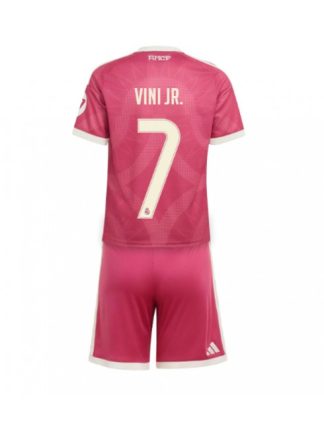 Najcenejši Otroški Nogometni dres kompleti Real Madrid Vinicius Junior #7 Tretji 2026-27