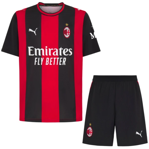 Poceni Otroški nogometni dres kompleti AC Milan Luka Modric #14 Domači 2026/27-1