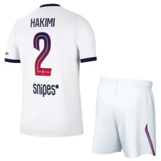 Otroški nogometni dres kompleti Paris Saint-Germain PSG Achraf Hakimi #2 Gostujoči 2026/27