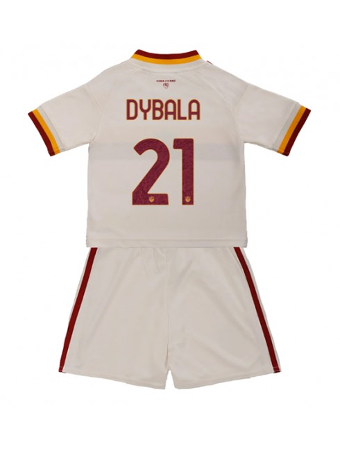 Najcenejši Otroški Nogometni dres kompleti AS Roma Gostujoči 2026-27 Paulo Dybala #21
