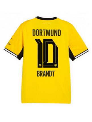 Poceni Nogometni dres 2026-27 BVB Borussia Dortmund Julian Brandt #10 Domači rumena