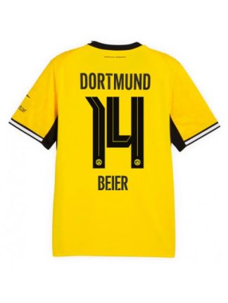 Poceni Nogometni dres 2026-27 BVB Borussia Dortmund Maximilian Beier #14 Domači