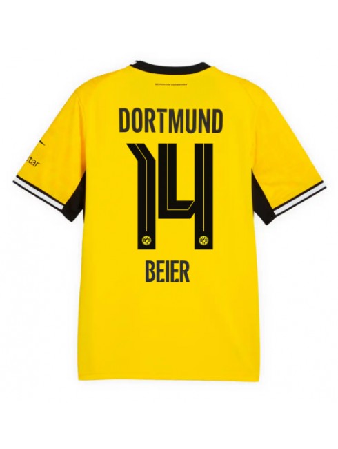 Poceni Nogometni dres 2026-27 BVB Borussia Dortmund Maximilian Beier #14 Domači