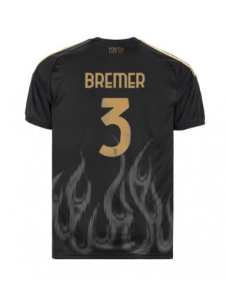 Najcenejši Nogometni dres Juventus Gleison Bremer #3 Tretji 2026-27 črna