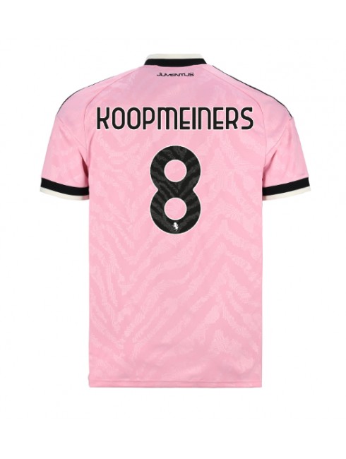 Najcenejši Nogometni dres Juventus Teun Koopmeiners #8 Gostujoči 2026-27 roza
