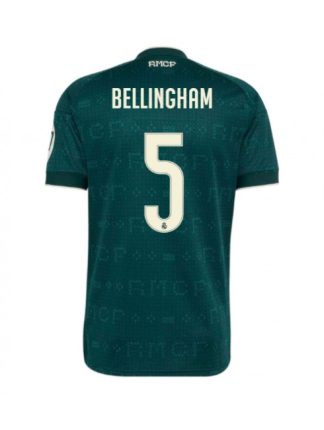 Najcenejši Nogometni dres Real Madrid Jude Bellingham #5 Gostujoči 2026-27 Kratek rokav