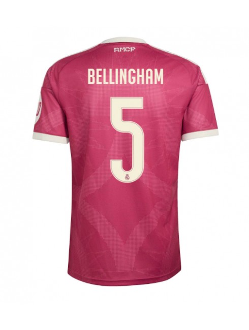 Najcenejši Nogometni dres Real Madrid Jude Bellingham #5 Tretji 2026-27 Kratek rokav