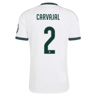 Najcenejši nogometni dres Real Madrid 2026-27 Daniel Carvajal #2 Domači Kratek Rokav