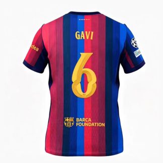 Najcenejši Moški Nogometni dresi FC Barcelona 2026-27 Paez Gavi #6 Domači