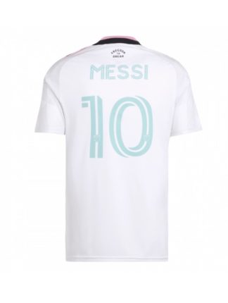 Najcenejši Moški Nogometni dres Inter Miami Lionel Messi #10 Tretji 2026-27 bela