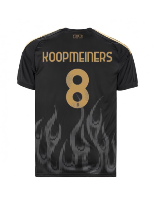 Najcenejši Nogometni dres Juventus Teun Koopmeiners #8 Tretji 2026-27 črna