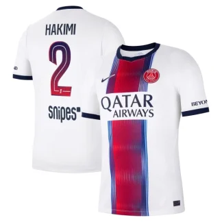 Najcenejši Nogometni dres Paris Saint-Germain PSG 2026/27 Achraf Hakimi #2 Gostujoči