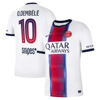 Najcenejši Nogometni dres Paris Saint-Germain PSG 2026/27 Ousmane Dembélé #10 Gostujoči