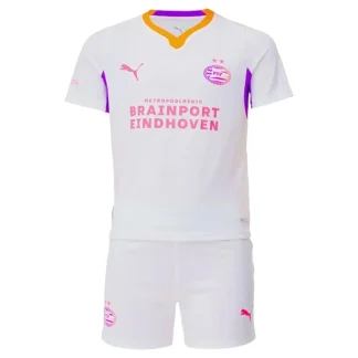 Prodaja Otroški nogometni dres PSV Eindhoven Gostujoči 2026-27 z lastnim imenom