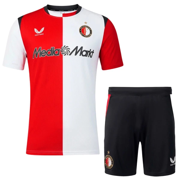 Najcenejši Otroški nogometni dres kompleti 2026/27 Feyenoord Rotterdam Domači